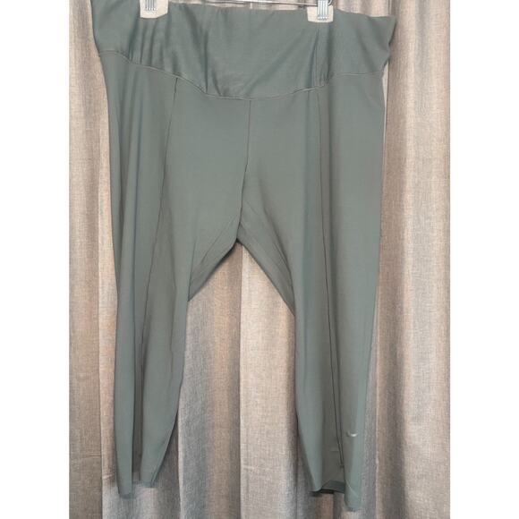 Nike One Tight Performance Leggings, Color Blue Green, Women Plus Size 3X - Picture 5 of 13